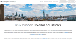 Desktop Screenshot of leasingsolutionsllc.com